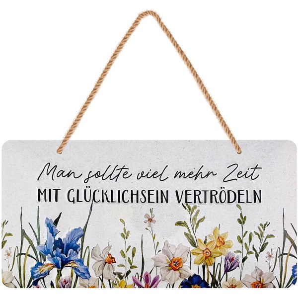 Retro Blechschilder, Vintage Metallschilder Mit SprüChen Wanddeko KüChe 16X32Cm-image