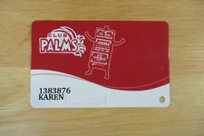 Palms Hotel Casino Las Vegas Nevada Club Players Slot Card Karen 