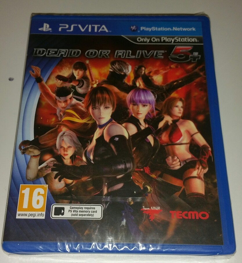 Dead or Alive 5 Plus Neuf et Scellé sony PLAYSTATION Vita Ps Psv GB Pal DOA5