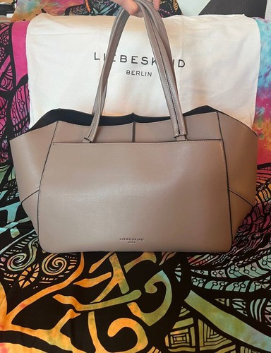 ✅ LIEBESKIND Lilly Calf Entry, Borsa Shopper XL Marrone Borsa da viaggio donna - Foto 2 di 12