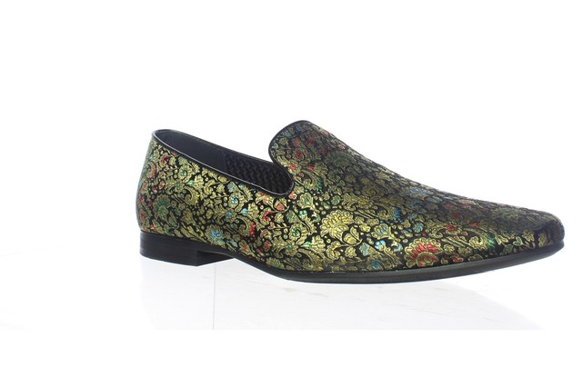 giorgio brutini gold loafers