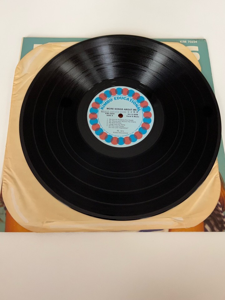 Songs About Me / More Songs About Me LP Kimbo Educational VG/VG+