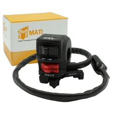 Handlebar Kill Switch Start Headlight for Kawasaki Bayou 220/250 KLF220A KLF250A