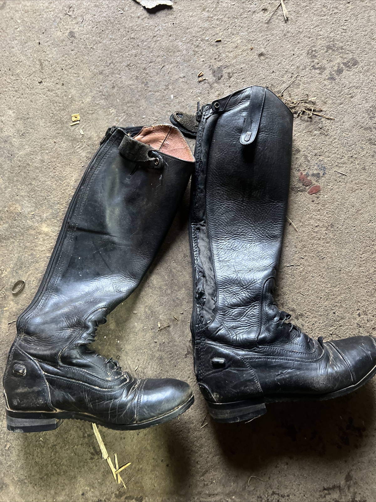 tredstep long riding boots size 5 eBay