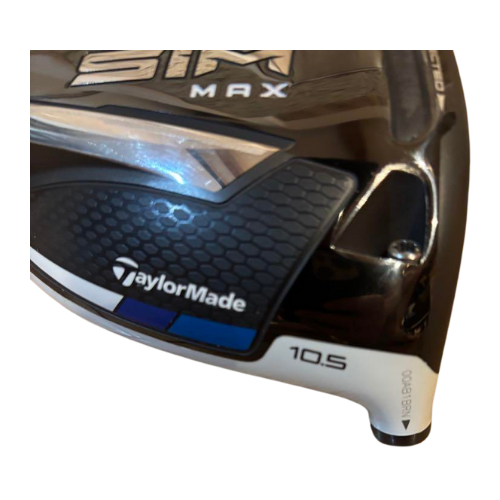 TaylorMade SIM MAX 10.5 degree Driver Head Only Right Hand USED With Cover - Picture 3 of 5
