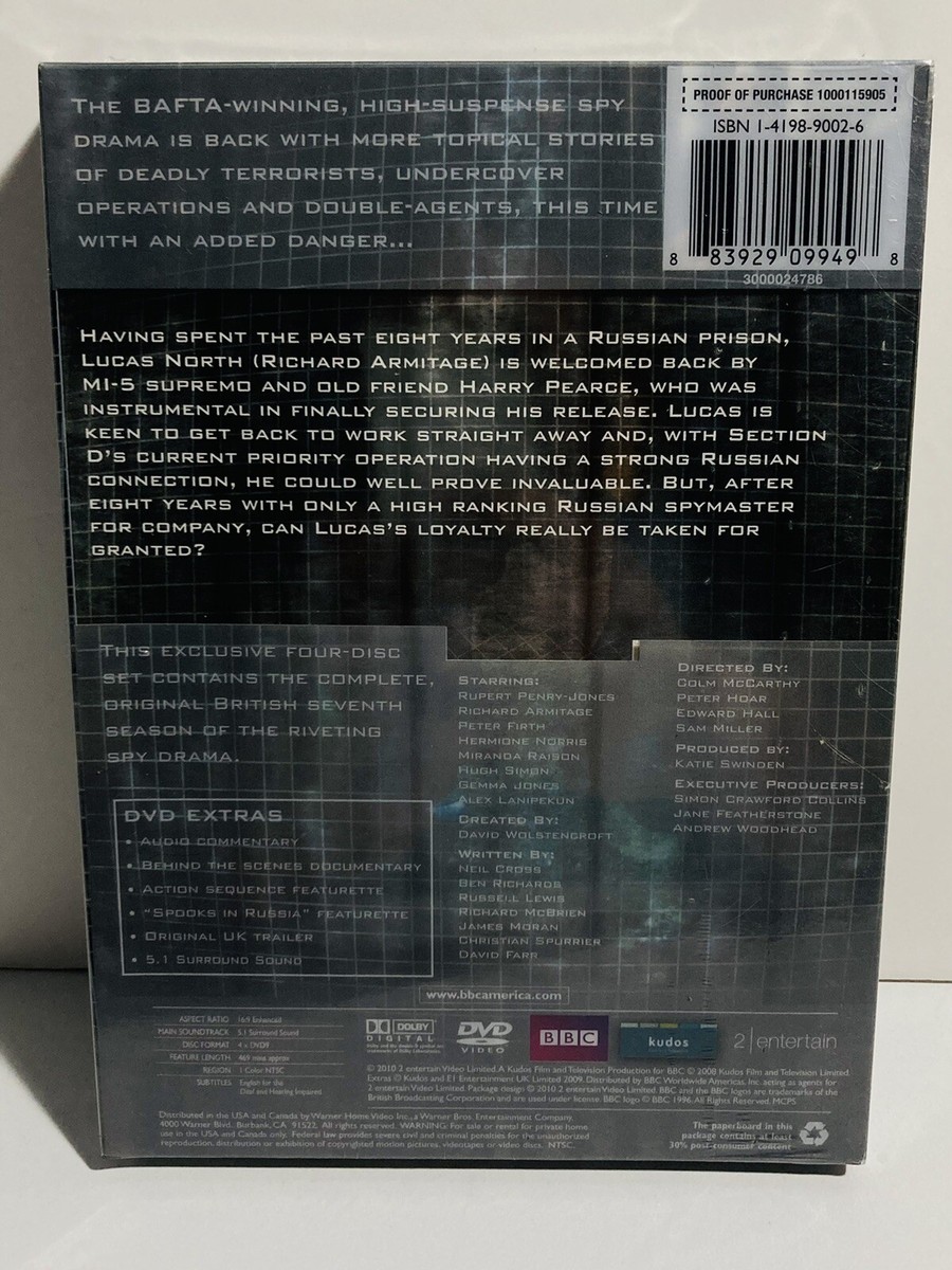 Mi-5: Volume 5 （棚７） MI-5 Volume 7 (BBC, DVD, new) | eBay