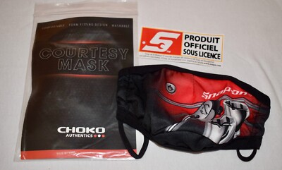 Snap On Tools Choko Brand Courtesy Protective Face Mask Ratchet Socket NEW US8#1