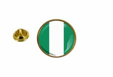 Pin insignia bandera de Nigeria escarapela redonda