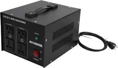 1000W Voltage Converter Transformer Step up Step down transformer DT-1000VA