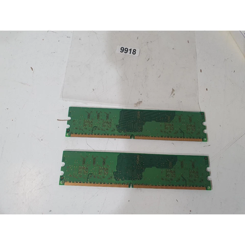 Lot of 2 Samsung M378T6464QZ3-CF7 Memory Module 512MB 1Rx16 DDR2 PC2-6400U-666 - Image 4 of 4