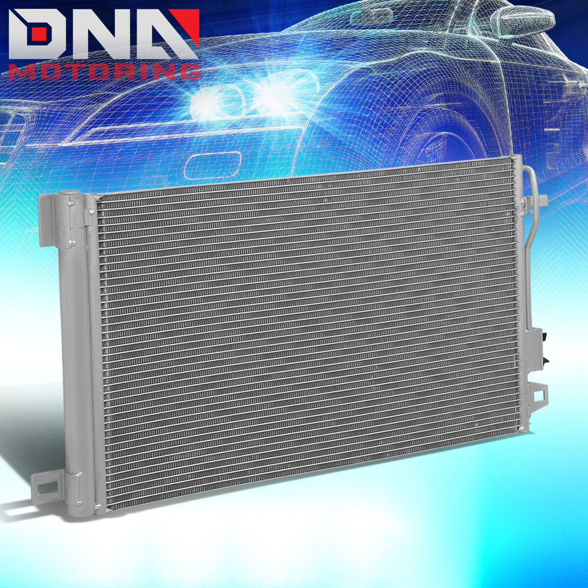 FOR 2007-2017 TRAVERSE ENCLAVE 3649 ALUMINUM AIR CONDITIONING AC A/C CONDENSER