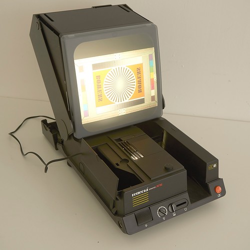 AGFA REFLECTA DIAMATOR AFM 1003 DESK TOP 35mm SLIDE VIEWER OR PROJECTOR- TESTED - Picture 5 of 11