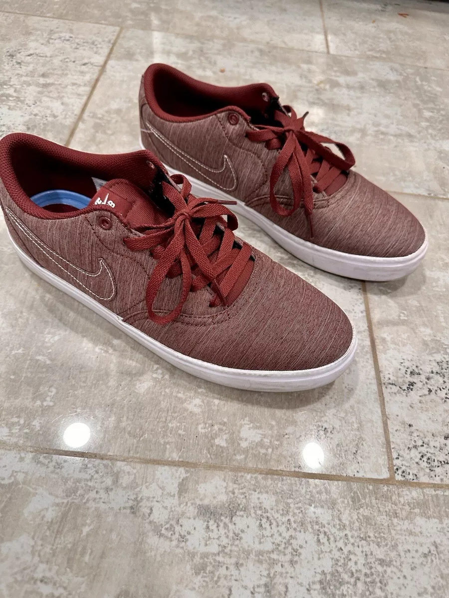 Nike sb check solar cnvs red sale