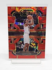 Panini Select Emoni Bates RC Red Cracked Ice Concourse 2023-24 Cavaliers 67