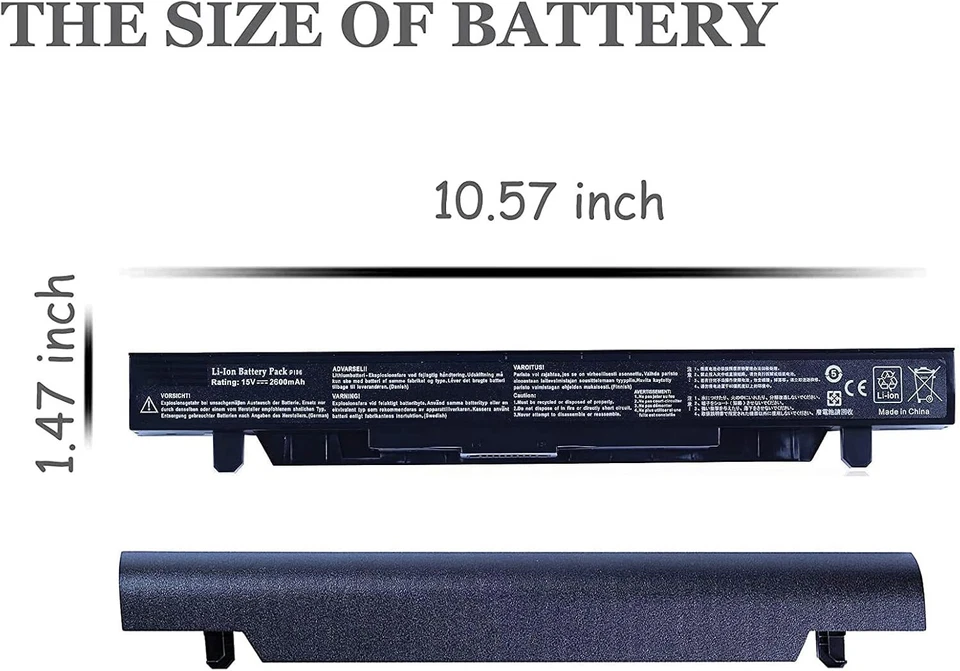 Batería A41N1424 para Asus (ROG) GL552V GL552VW GL552VW-DH74 DH71 GL552JX GL552J Foto 2 de 3