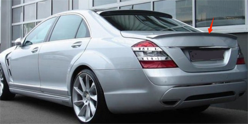 For 2007-2013 Mercedes -Benz S-Class W221 Rear Spoiler Wing Lip ABS ...