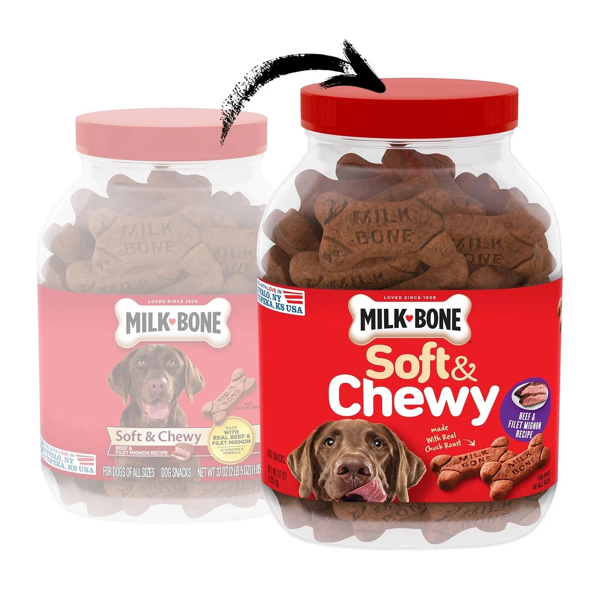 Milk bone soft and chewy cheap beef