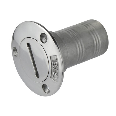 Boat Deck Filler Suits Petrol/Diesel/Fuel/Water 50mm Cap With Seal & Chain New - Foto 8