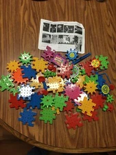  Funny Bricks Gear Building Toy Set over 70 pcs