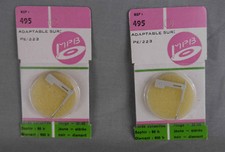 2 x saphirs NOS needles neufs adaptables  Perpetuum Ebner PE-223