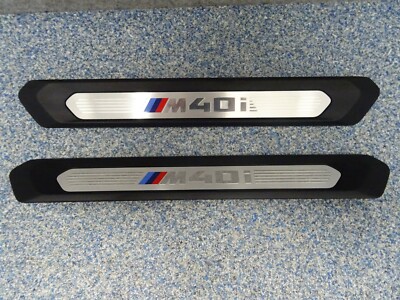 Edelstahl BMW X3 G01 X4 G02 M40i Dekor Einstiegsleisten Cover Door Sill Scuff 