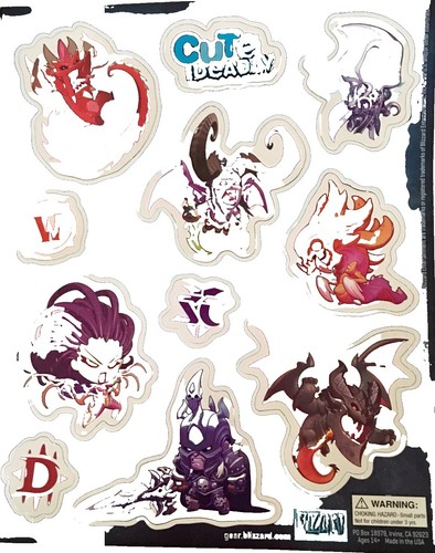 BLLIZARD Diablo3 Cute ディアブロ Blizzard Diablo 3 Cute But Deadly Mini Figure | eBay