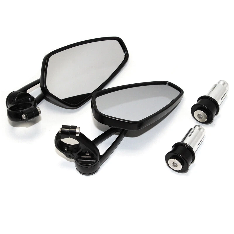 Espejos retrovisores laterales negros para moto Ducati 1199 Panigale 7/8" Foto 4 de 4