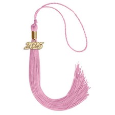 Endea Graduation Pink Tassel With Gold Date Drop