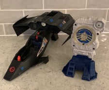 Vintage 1986 Mattel Captain Power PHANTON STRIKER JET POWER ON Energizer Lot