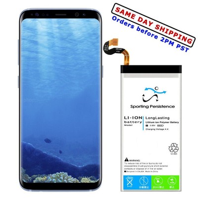 High Capacity 6940mAh Displaceable Battery for Samsung Galaxy S8 SM-G950U Phone