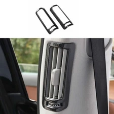 For Audi A6 A7 s6 s7 Steel B Post Air Outlet Vent Frame 2019-2022 Carbon Fiber