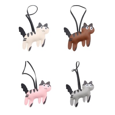 Cuteness PU Leather Backpack Charm Stylish Bag Pendant PU Texture for Daily