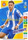 162 MARTIN BRAITHWAITE # RCD ESPANYOL PANINI LEAGUE SANTANDER 2022 2023 ADRENALYN