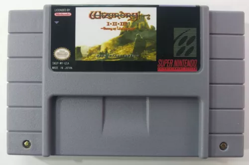 Wizardry 1,2&3 Super Nintendo English Translation SNES
