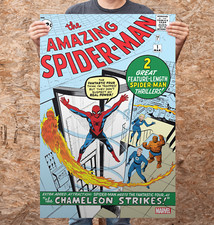 Amazing Spider-man 1 Comic Cover Wall Poster Multiple Sizes 11x17-24x36