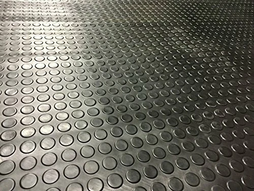 COIN  Gym Floor Mat  Rubber Roll Garage Golf Cart Truck Bed Flooring - Image 2 of 2