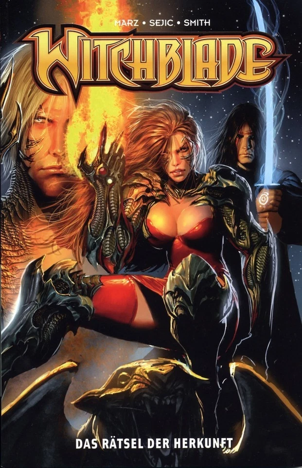 WITCHBLADE PAPERBACK #6 VARIANT deutsch PANINI  lim.77 Ex. STJEPAN SEJIC  - Bild 1 von 1
