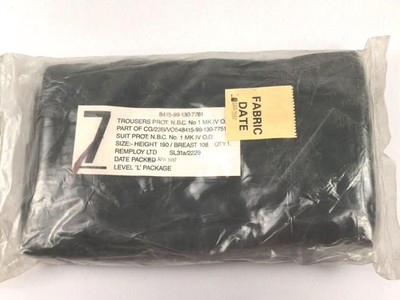 Großbritannien, ABC Schutzanzug Hose  ''Smock protection N.B.C. No 1 MK I'' datier