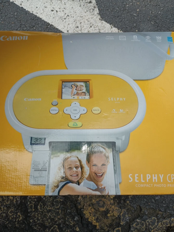 canon selphy cp770 compact photo printer - Image 2 of 3