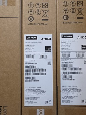 Lenovo IdeaPad 1 15.6'' FHD Ryzen 5 7520U 8GB 256GB SSD Laptop Used