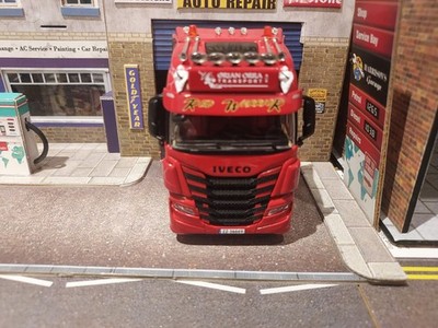 WSI 1/50 IVECO STRATOR RED トレーラーヘッド WSI IVECO S-WAY HIGH 6X4 TRACTOR UNIT SCALE 1.50 | eBay