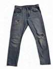 Levi's Women’s 501 Blue Medium Wash Distressed Straight Jeans SZ. 30x28 — photo 6