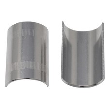NEW PRO GENUINE ALLOY HANDLEBAR SHIM 25.4MM TO 28.6MM IN SILVER