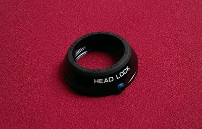 Shogun Controdado in Alluminio con Fusibile Headlock, 1", Nero, NUOVO, IMBALLO ORIGINALE, NOS