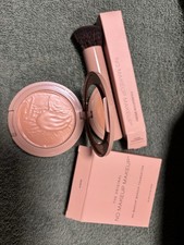 No Makeup Makeup Cream Foundation Shade Almond NIB w/ Foundation Brush