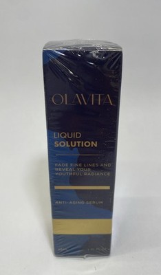 New! OLAVITA Liquid Solution Anti Aging Serum 30ml 1.01oz Fade Fine Lines