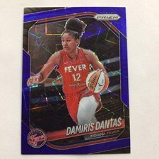 2025 Panini Prizm WNBA - Damiris Dantas #42 Blue Velocity Prizm