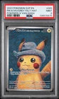 2023 POKEMON SVP POKEMON X VAN GOGH #085 PIKACHU WITH GREY FELT HAT PSA 9