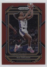 2023 Panini Prizm WNBA Red Prizm 155/199 Nia Clouden #18 0ga9