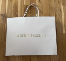 Borsa shopping regalo Alberta Ferretti grande 17x13,5"